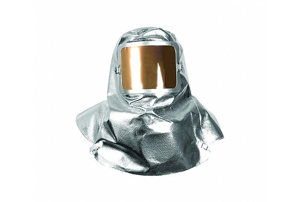 Capucha aluminizada protección a temperaturas extremas