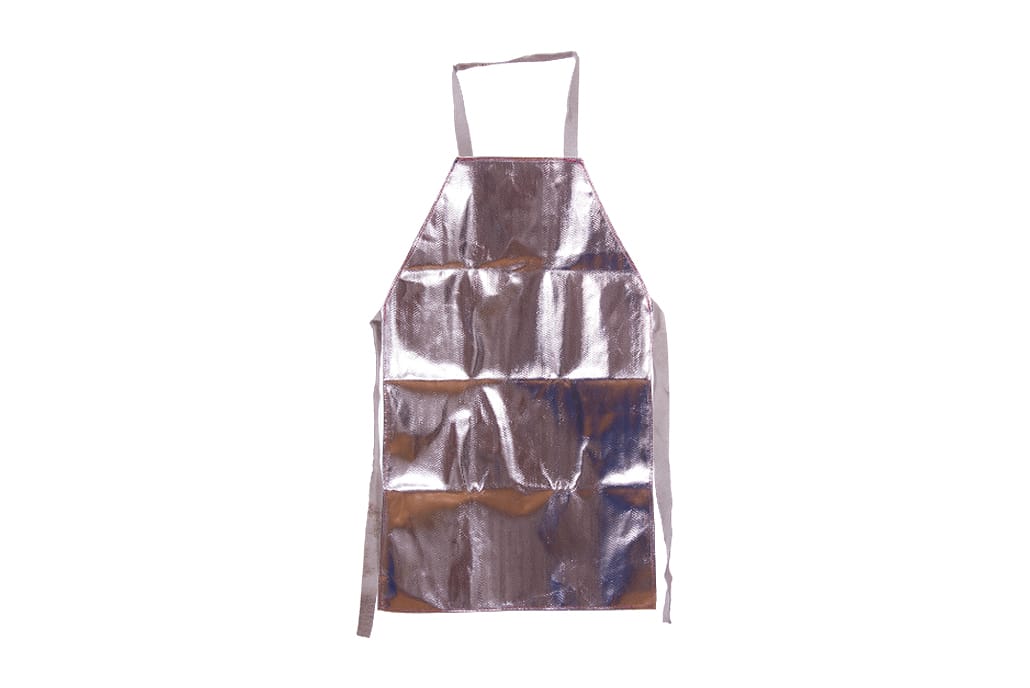 Elementos de protección personal para temperaturas extremas delantal aluminizado