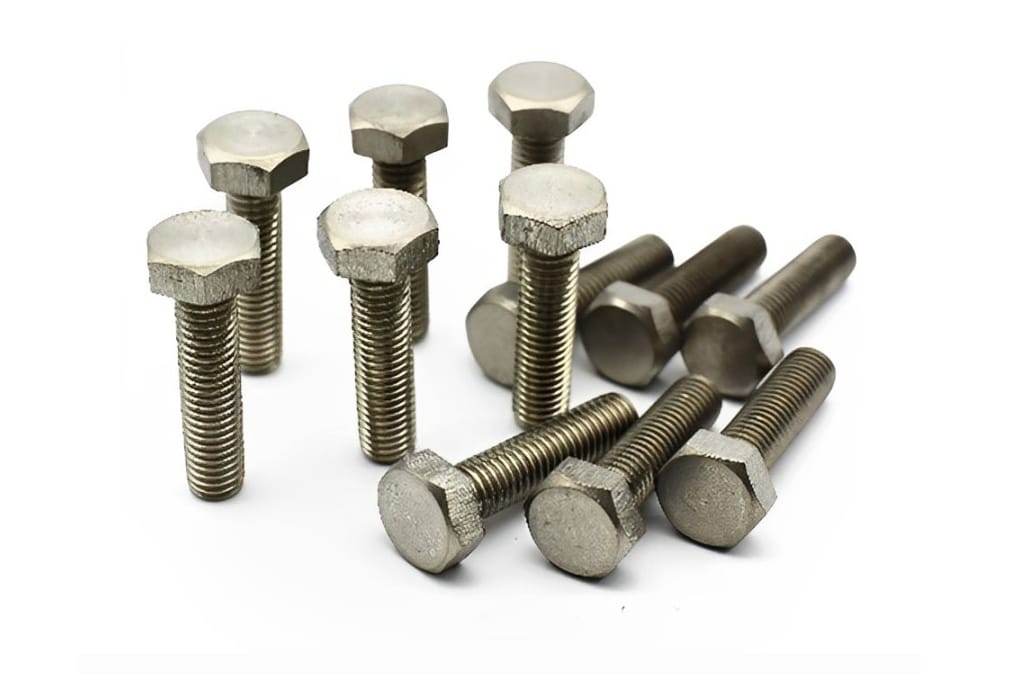 Productos de titanio y otros metales tornillos hexagonales