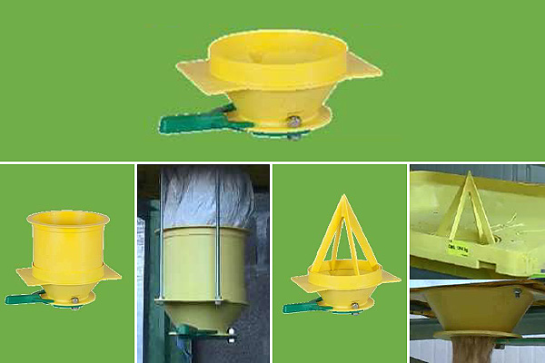 funnel-bag Elementos de protección personal guantes aluminizados